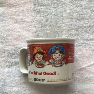 Vintage Campbell Soup mug.